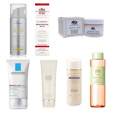 La rutina de la mañana para piel grasa