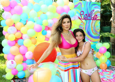 Un remolino de neón