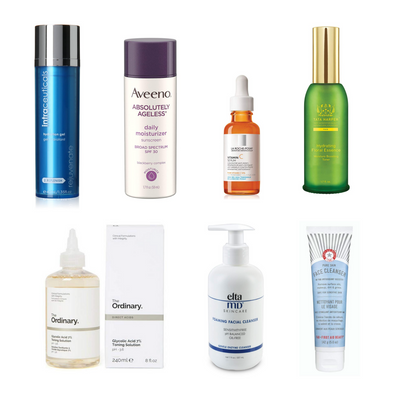 La rutina de la mañana para piel normal