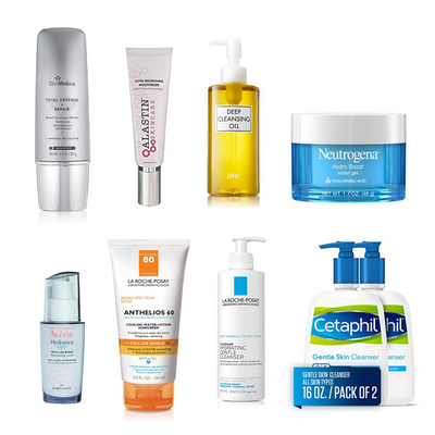 La rutina de la mañana para piel seca