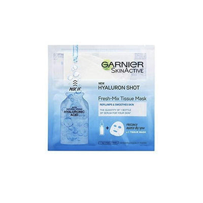 Garnier Skin Active Fresh-Mix Face Sheet Shot Mask with Hyaluronic Acid