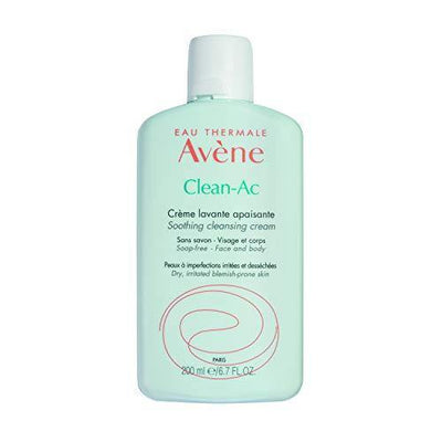 Eau Thermale Avène Clean-Ac Soothing Cleansing Cream, 6.7 Fl Oz - Mirela Mendoza