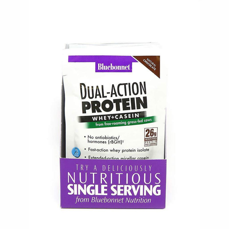 Bluebonnet Nutrition Dual-Action Chocolate Protein Powder - Mirela Mendoza
