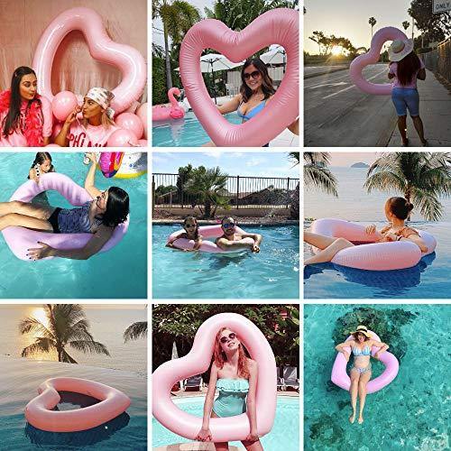 HeySplash Inflatable Swim Rings, 47.3